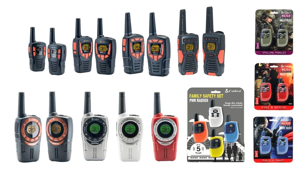 range of cobra electronic products