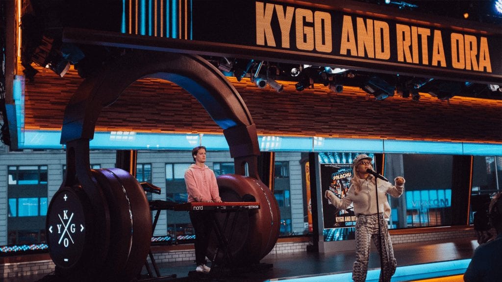 Kygo & Rita Ora On Stage